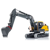 1:14 CNC EC160E Pro 3 Arms RC Hydraulic Equipment Excavator Metal Remote Control Diggers Simulation DIY Model Light System