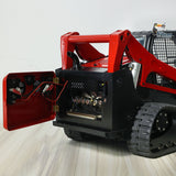 Save €200! 1/14 Scale Red RC Hydraulic Skid-Steer Loader SM770 RTR Construction Vehicle Ready to Go Teshulianjie