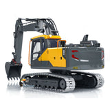 1:14 RC EC160E Hydraulic Excavator 3 Arms Metal Remote Control Diggers Model with Light Sound System Painted and Assembled