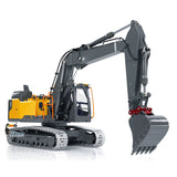 1:14 CNC EC160E Pro 3 Arms RC Hydraulic Equipment Excavator Metal Remote Control Diggers Simulation DIY Model Light System