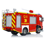 1/14 4x2 RC Fire Vehicles Radio Control Fire Fighting Truck 3-speed Transmission Lighting and Sound System Assembled and Painte