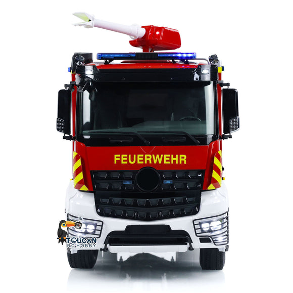 4x2 1/14 RC Fire Vehicles 3-speed Transmission Radio Control Fire Fighting Truck Three-Speed Transmission Lighting and Sound System