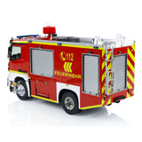 4x2 1/14 RC Fire Vehicles 3-speed Transmission Radio Control Fire Fighting Truck Three-Speed Transmission Lighting and Sound System