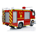 4x2 1/14 RC Fire Vehicles 3-speed Transmission Radio Control Fire Fighting Truck Three-Speed Transmission Lighting and Sound System