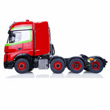 TOUCAN Painted 8*8 Heavy Metal Chassis RC 1/14 Tractor Trucks for Hercules Cabin Actros Cars Light Sound System