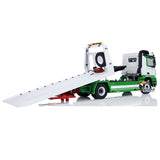 1:14 4X4 JDModel RC Hydraulic Tow Truck Remote Controlled Flatbed Wrecker Car Simulation Model 728*218.5*277.5mm