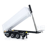 1/14 3 Axles Metal Hydraulic RC Dump Trailer for DIY TAMIYA Tractor Trucks Lorry Painted Vehicle