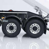 1/14 3 Axles Metal Hydraulic RC Dump Trailer for DIY TAMIYA Tractor Trucks Lorry Painted Vehicle