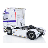 1/14 RC Tractor Truck 4x4 RTR Transport Vehicle Metal Chassis R730 Smoke 3-speed Asembled Truck