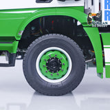 JDM 196 1/14 RC Flatbed Wrecker Tow Truck for Benz 4x4 Recovery Vehicle Model with Sound Light System 3-Speed Transmission