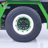 JDM 196 1/14 RC Flatbed Wrecker Tow Truck for Benz 4x4 Recovery Vehicle Model with Sound Light System 3-Speed Transmission