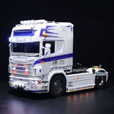 1/14 RC Tractor Truck 4x4 RTR Transport Vehicle Metal Chassis R730 Smoke 3-speed Asembled Truck