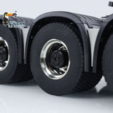 ScaleClub 1/14 1x1 5-Axle Metal Chassis for RC Tractor Radio Control Truck R73 R62 Electric Car Models DIY Parts