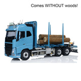 TAMIYA FH16 1/14 RC 750 Timber Truck 6X6 Upgared Metal Chassis RTR Electric Car 56360 2Speed Transmitter Motor