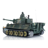 1/16 Henglong German Tiger I 7.0 RC Tank 3818 S33 RTR BB Shooting Model Smoking Turret 340 Degree Rotating Battery Radio