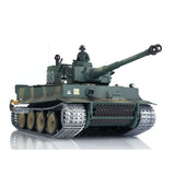 1/16 Henglong German Tiger I 7.0 RC Tank 3818 S33 RTR BB Shooting Model Smoking Turret 340 Degree Rotating Battery Radio