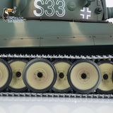 1/16 Henglong German Tiger I 7.0 RC Tank 3818 S33 RTR BB Shooting Model Smoking Turret 340 Degree Rotating Battery Radio