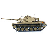 Tongde Model 1/16 RC Battle Tank M60A1 ERA USA Painted and Assembled Remote Control Tanks Model Sound Light Smoke Unit