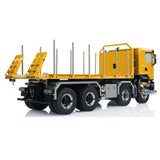 8x8 1/14 RC Hydraulic Dump Truck Metal Remote Control Roll-on Full Dumper Car 3-speed Transmission Differential Lock Axles