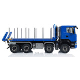 1:14 RC Hydraulic Roll-on Dump Truck 8x8 Radio Control Tipper Car Sounds Lights 3-speed Transmission Differential Lock Axles