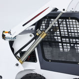 1/14 SM450 RC Hydraulic Heavy-duty Remote Control Skid-Steer Loader Wheeled Car Assembled Painted DIY Model Sound Light