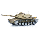1/16 Tongde M60A1 ERA USA RC Infrared Battle Tank Painted and Assembled Radio Control Military Model Metal Wheel Track 60*23*21cm