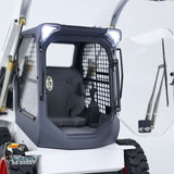 1/14 SM450 RC Hydraulic Heavy-duty Remote Control Skid-Steer Loader Wheeled Car Assembled Painted DIY Model Sound Light