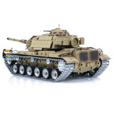 1/16 Tongde M60A1 ERA USA RC Infrared Battle Tank Painted and Assembled Radio Control Military Model Metal Wheel Track 60*23*21cm