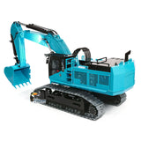 1/8 Hydraulic RC Tracked Digger 385CF Remote Control Metal Excavator 150KG Model 4250 Motor Light System