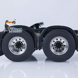 TOUCAN Painted 1/14 RC Tractor Truck Assembled 6x6 Metal Chassis RTR Remote Control Car DIY Models Lights Sounds