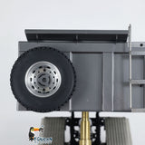 1:14 Hydraulic Radio Control Tipper Truck 8x8 RC 2 Speed Dump Truck Sound Light Assemble and Painted