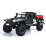 CORSSRC 1/8 RC 4WD EMO X4 Off-road Vehicle 4x4 Radio Control Crawler with 2-speed Transmission Light System CNC Threaded Shock Absorbers