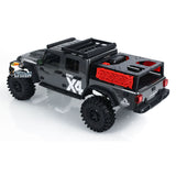 CORSSRC 1/8 RC 4WD EMO X4 Off-road Vehicle 4x4 Radio Control Crawler with 2-speed Transmission Light System CNC Threaded Shock Absorbers