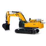 ZOOMLION ZE960G 1/12 Metal Tracked Hydraulic RC Excavator Double Pump Heavy Digger Somke Sound System ST8 Radio