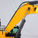 ZOOMLION ZE960G 1/12 Metal Tracked Hydraulic RC Excavator Double Pump Heavy Digger Somke Sound System ST8 Radio