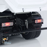 1:14 8*8 Hydraulic RC Equipment Radio Control Tipper Car Simulation Dump Truck DIY Model Sound Light I6S ESC Servo