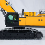 ZOOMLION ZE960G 1/12 Metal Tracked Hydraulic RC Excavator Double Pump Heavy Digger Somke Sound System ST8 Radio