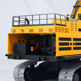 ZOOMLION ZE960G 1/12 Metal Tracked Hydraulic RC Excavator Double Pump Heavy Digger Somke Sound System ST8 Radio