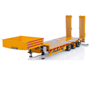 1/14 TOUCAN Painted RC Trailer Metal Engineering Truck Electronic Lifting Hydraulic System Light System