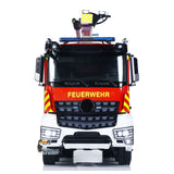 1/14 Metal Chassis 8x4 Radio Control Snozzle High-reach Extendable Turret Fire Truck RTR PNP Options