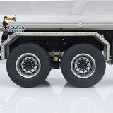 Double E 1/14 Hydraulic RC Dump Truck 6x6 FMX Remote Control Dumper Cars Hobby Model DIY RTR Toy Gift for Adults Children