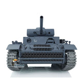 2.4Ghz 1/16 Scale TK7.0 Customized Version Henglong Panzer III L RTR RC Tank Model 3848 Metal Tracks Wheels Smoke Sound BB IR