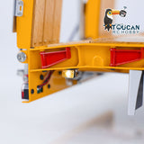 1/14 TOUCAN Painted RC Trailer Metal Engineering Truck Electronic Lifting Hydraulic System Light System