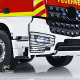 1/14 Metal Chassis 8x4 Radio Control Snozzle High-reach Extendable Turret Fire Truck RTR PNP Options