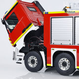 1/14 Metal Chassis 8x4 Radio Control Snozzle High-reach Extendable Turret Fire Truck RTR PNP Options