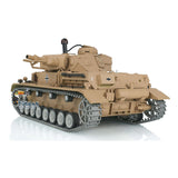 1/16 TK7.0 Customized Version 2.4Ghz Henglong German Panzer IV F BB IR RTR RC Tank Model FPV 3858 Metal Tracks Wheel Smoke Sound