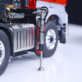 TOUCAN 1/14 RC Tractor Truck Remote Control Hydraulic Crane Cars 8x8 Heavy Metal Chassis for Tamiya 1851 3363