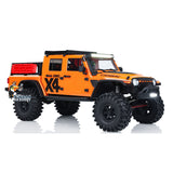 AWD CROSSRC EMO X4 1/8 RC Off Road Vehicle 4x4 Radio Controlled Crawler Car Front Rear Differential Lock Axle 2Speed Gearbox
