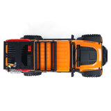 436MM Wheelbase CROSSRC 1/8 EMO X4 RC Off Road Vehicle 4x4 Radio Control Rock Crawler Car Differential Lock Brushed Motor ESC