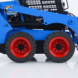 SM450 1/14 RC Hydraulic Wheeled Skid-Steer Metal Loader Remote Control Car Sound Light